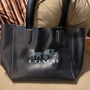 Coach Horse & Carriage Tote Bag